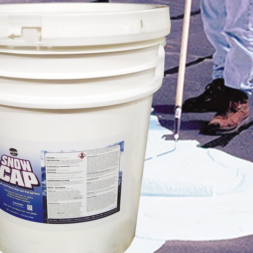 SNOW CAP [White Elastomeric Coating] | Share Corp